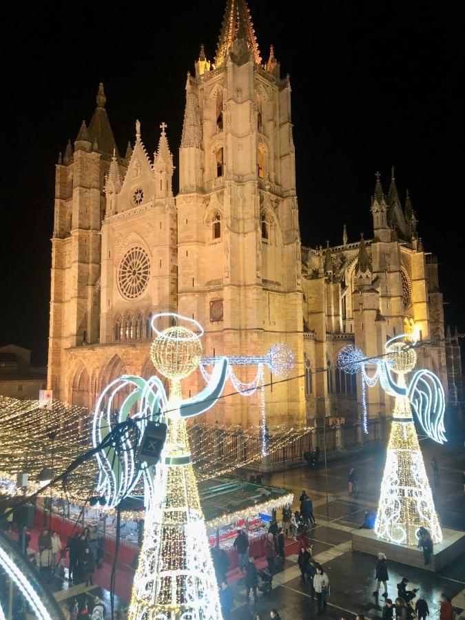 Albany Ancha Hotel Leon Ngoại thất bức ảnh Cathedral of Ciudad Real